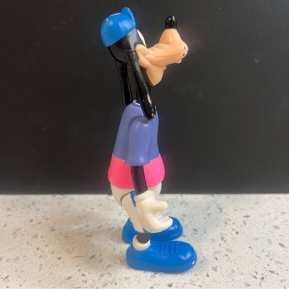 Vintage 1989 ARCO DISNEY Skateboarder Goofy Fully Poseable Figure Baseball Hat - Picture 2 of 10